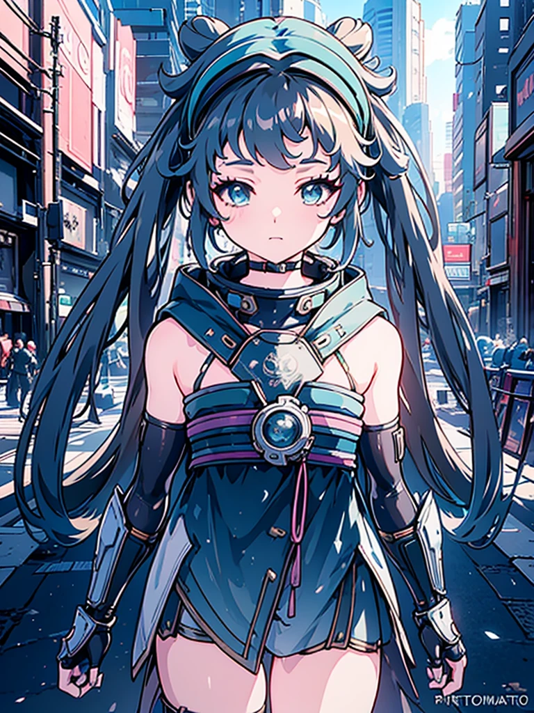 a beautiful detailed anime girl, sexy urban futuristic outfit, subzero mortal kombat mask covering mouth, submachine gun on back, masterpiece, 8k, ultra-detailed, photorealistic, intricate details, dramatic lighting, vibrant colors, cinematic composition, cyberpunk, science fiction, concept art style