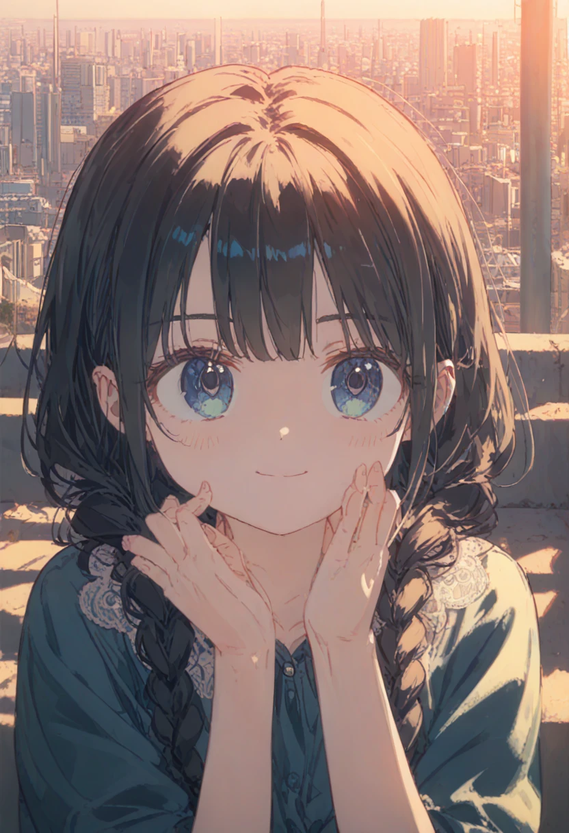 1 Female\(prince,cute,cute,20-year-old,Long braids,Black Hair,Eye color: Ocean blue,、Neon color、Big eyes,Dynamic pose,,Loose-lipped,Wearing a beautiful lace dress,Poolside、panic、smile、Bitter smile、Confused,(Grab her throat),avert your eyes,look up\), BREAK ,background\(city,coastal\), BREAK ,quality\(8K,Highly detailed CG unit wallpaper, masterpiece,High resolution,top-quality,top-quality real texture skin,surreal,Increase the resolution,RAW Photos,highest quality,Very detailed,wallpaper,Cinema Lighting,Ray-tracing,Golden Ratio\),[Browsing Caution]