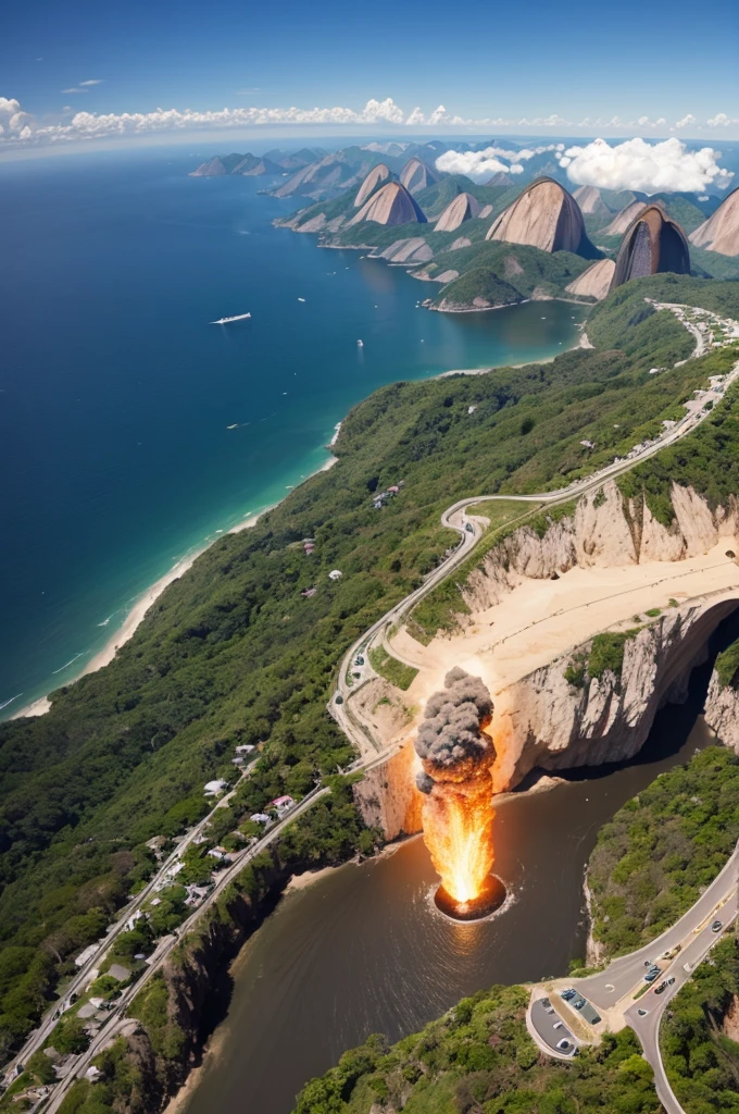 A meteor fell in Brazil