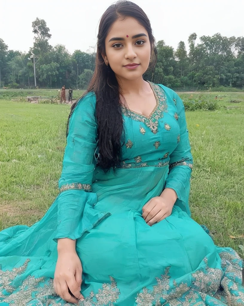 portrait,(NSFW 0.5) boy,woman, ((princess pose)) ,very very big breast, soft nylon sexy saree , multicolour ,flower design modern light saree, colorful, flower armor, good anatomy, best quality, (((masterpiece))), high quality, realist, best detailed, details, realist skin, skin detailed, underboobs, beautiful posing under a fairy tale of exotic magic,lehenga choli, girl immersed in water , soaked saree, meadows background