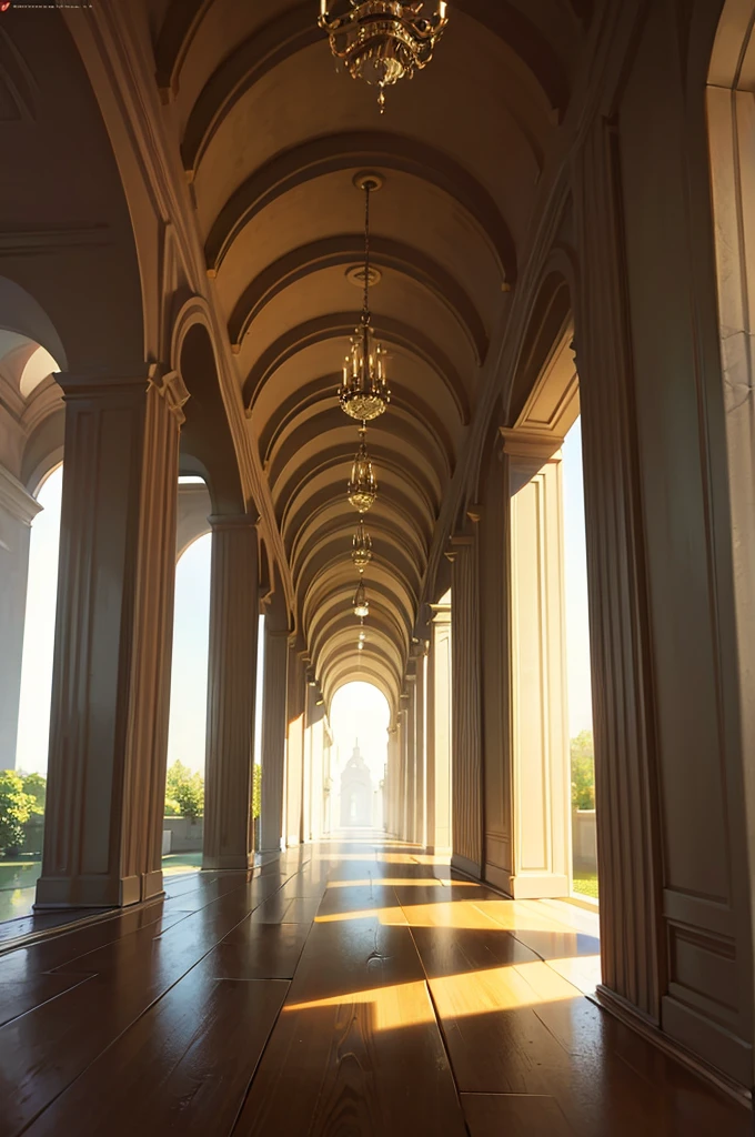 Corridor-like exhibition room, Marble statues arranged in a row, Dozens of stone statues, dark space, Spotlight illuminating the stone statue, high contrast, stone texture, masterpiece, very detailed, highest quality, Highest image quality