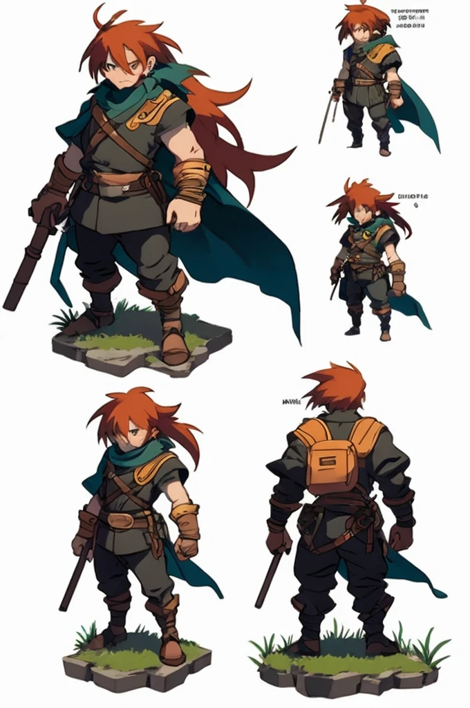 Create 2d sprites of a hero's assets to place in a video game, at various angles, he will be a mix of Captain America from Marvel Comics with Link from the game series The Legend Of Zelda, he uses long sword and shield, He has a mysterious mark on his arm that turns out to be the key to using the Artifact of Harmony., he wears a green combat uniform, Coraggioso, determined, fair, but sometimes impetuous, 16K, best qualityer, fully body!