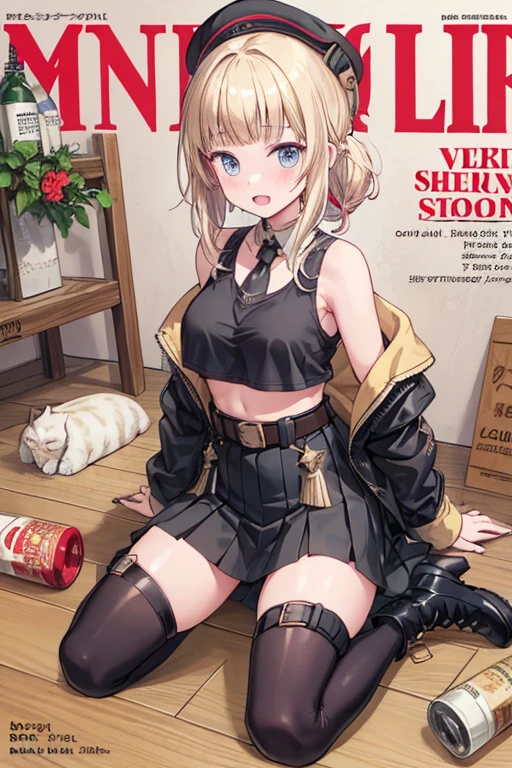 (small breasts:1.2), (perky chest:1.2), (pointed chest:1.2), (Pudding cake magazine cover:1.3),(from above:1.0),(fromside:0.9),masterpiece, 1girl, Amazing Cleavage:1.1, thin waist, optimum,tmasterpiece,hight resolution,best qualtiy,hyper HD,super detailing,awardwinning,16 K,solo,(The upper part of the body),anatomy correct,Beautiful cyberpunk girl,Cowboy Shot,cute face,a blond,Longhaire,Twin-tailed,Braids, Hairline,(scarlet eyes),long eyelasher,Hanging eye corners,White skin of the,shoot from the side, ((see through camisole:0.1)), ((Sheer nipples:1.0)),Rocket Tits,(Slim body),smile,seductive weak smiling,(with sparkling eyes and a contagious smile),open mouth, Looking at Viewer