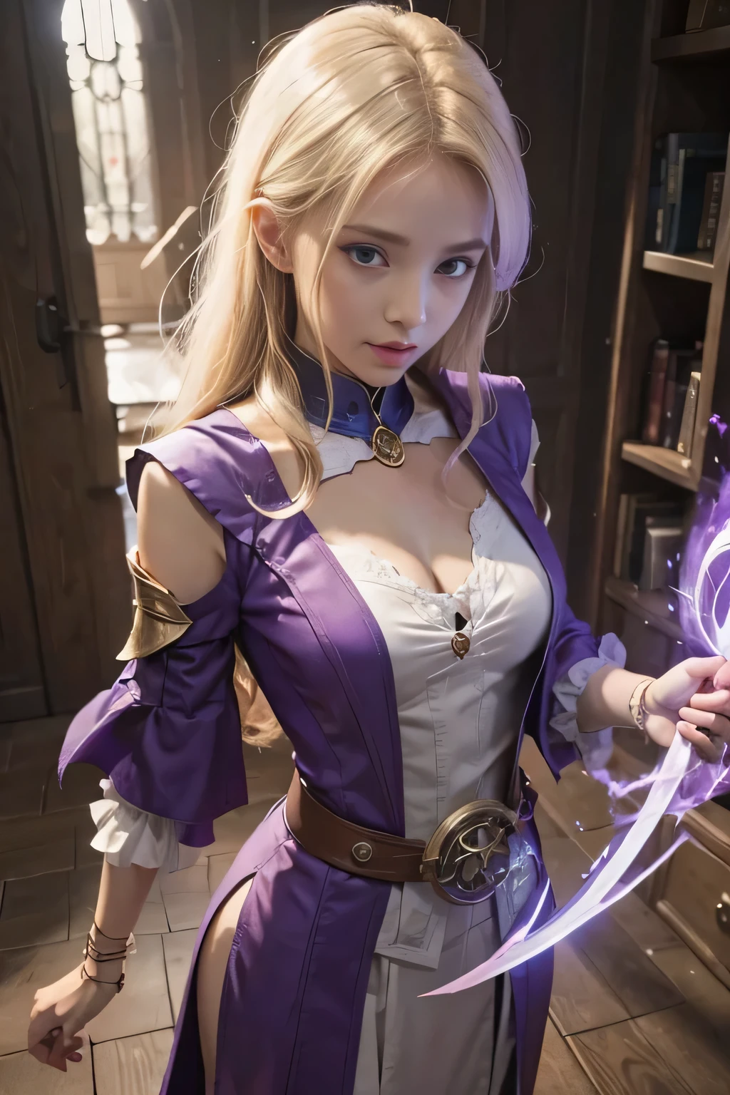 master part, best qualityer, Arcane's Jinx has a very slender figure. She has blue-white hair , She has long hair and big pale red eyes, choker, (graffit:1.5), ink spatter, arms behind the back, against the wall, Looking at Viewer, bracelet, tattoo on arm, tilt your head, bored, earpiece,