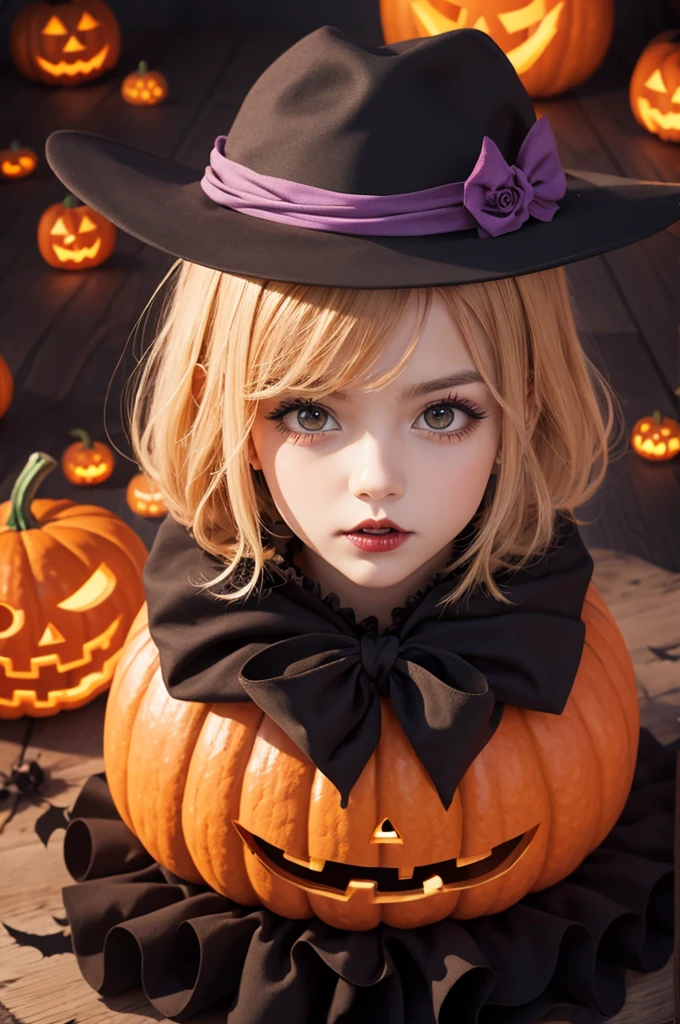 Create halloween image with sweets