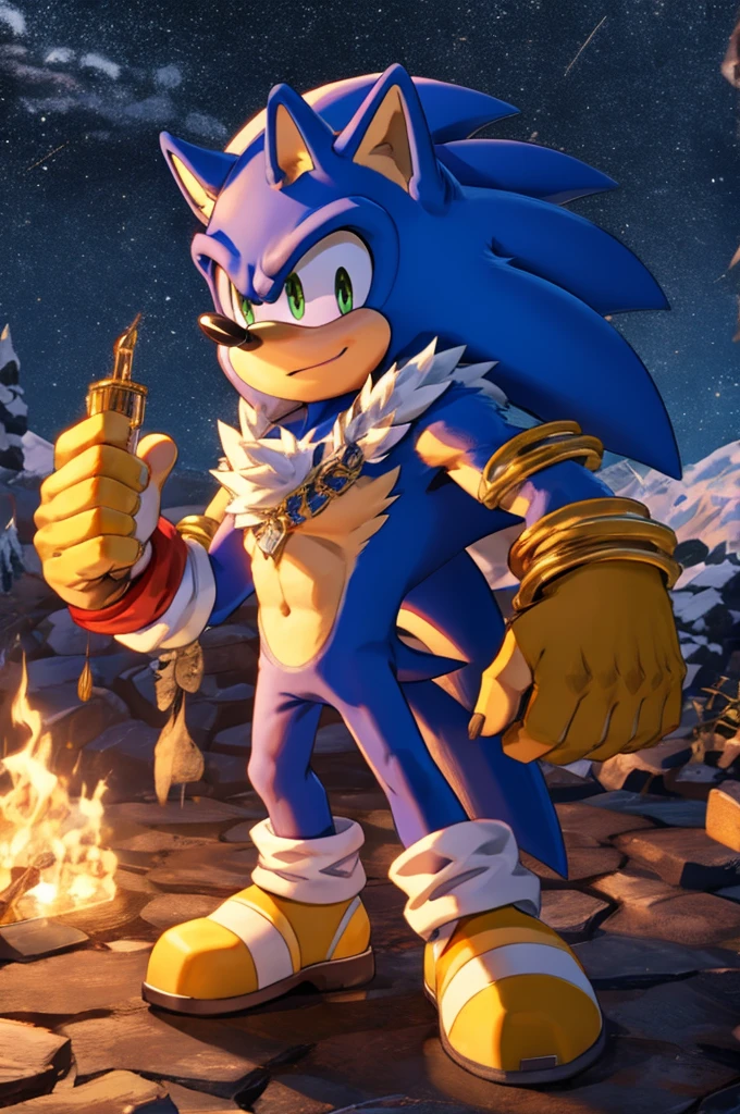 sonic the hedgehog as an eagle