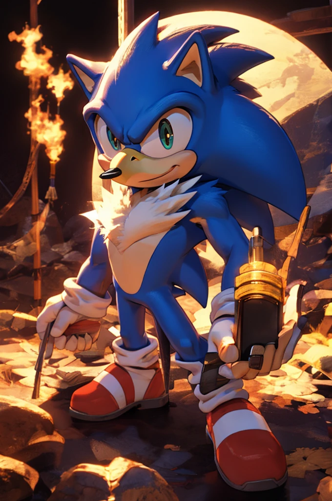 sonic the hedgehog as an eagle