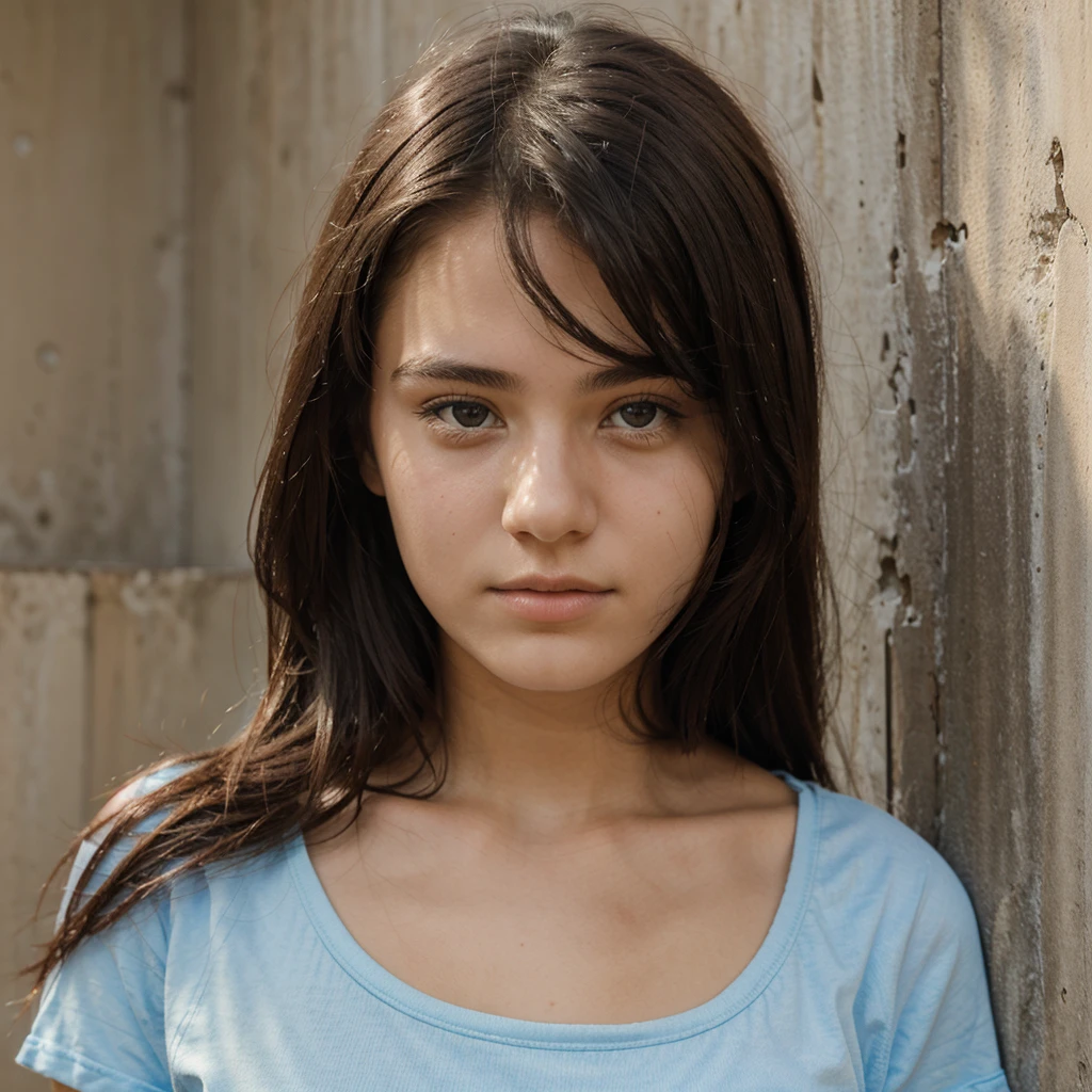 17 year old girl (It is for a profile photo of the face)