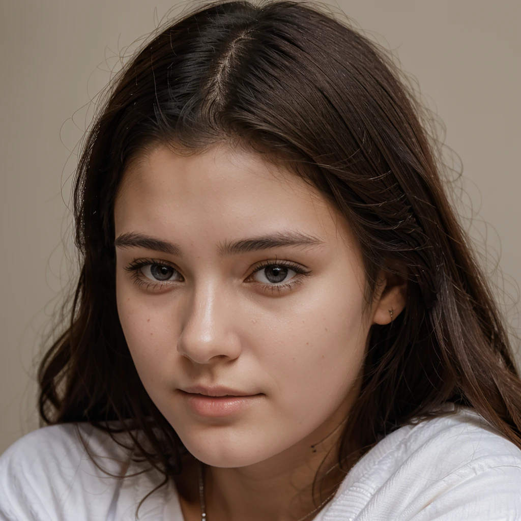 17 year old girl (It is for a profile photo of the face)