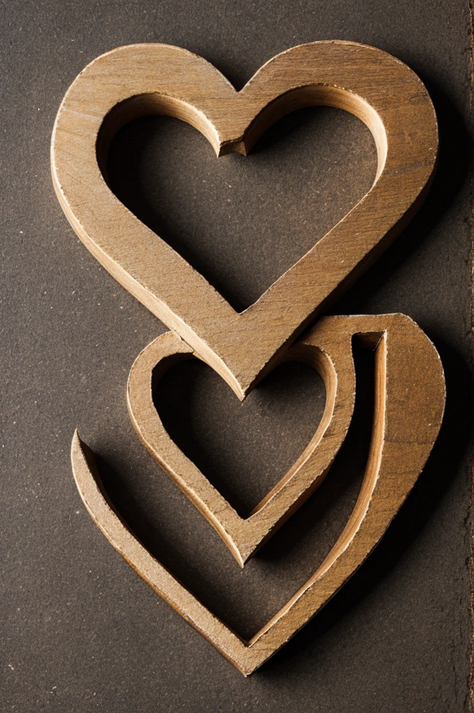 Heart with two letter initials
