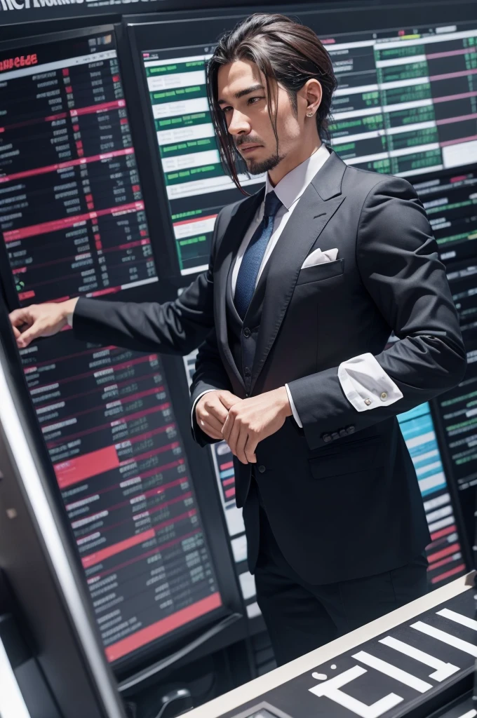 Imagens business, people with a lot of money, trades.