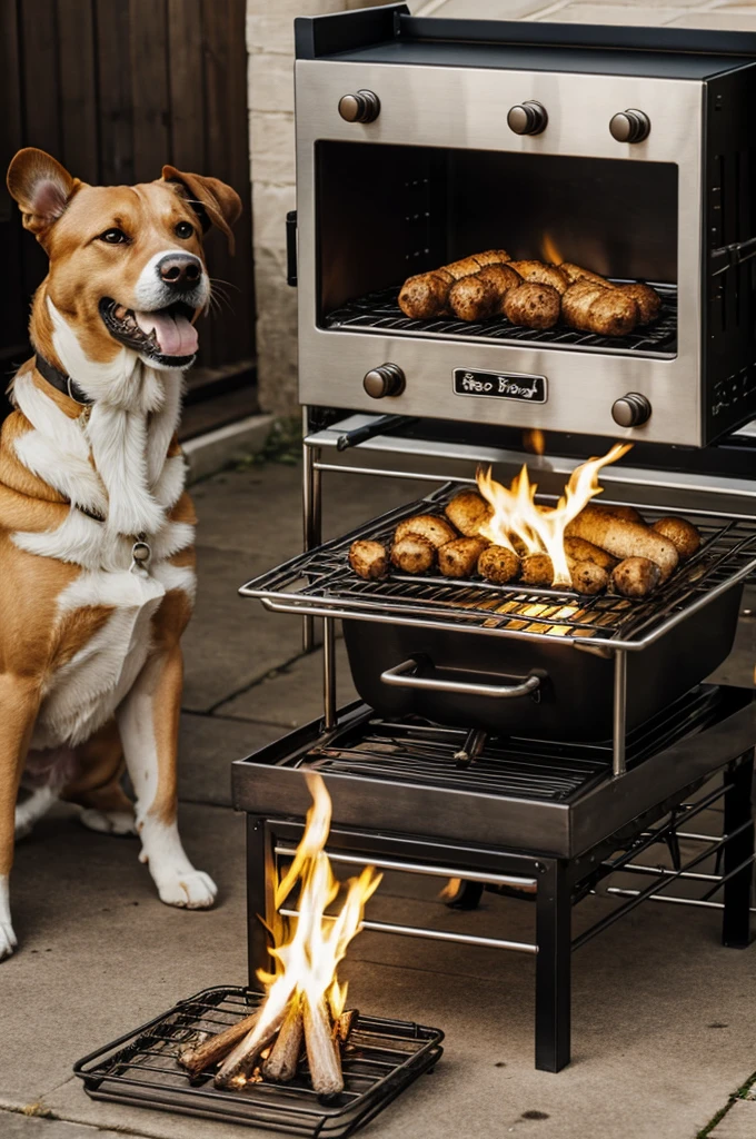 dog roasting