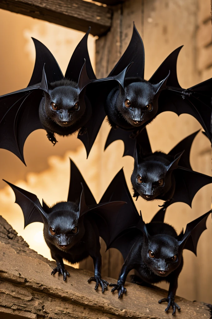 5 friendly bats