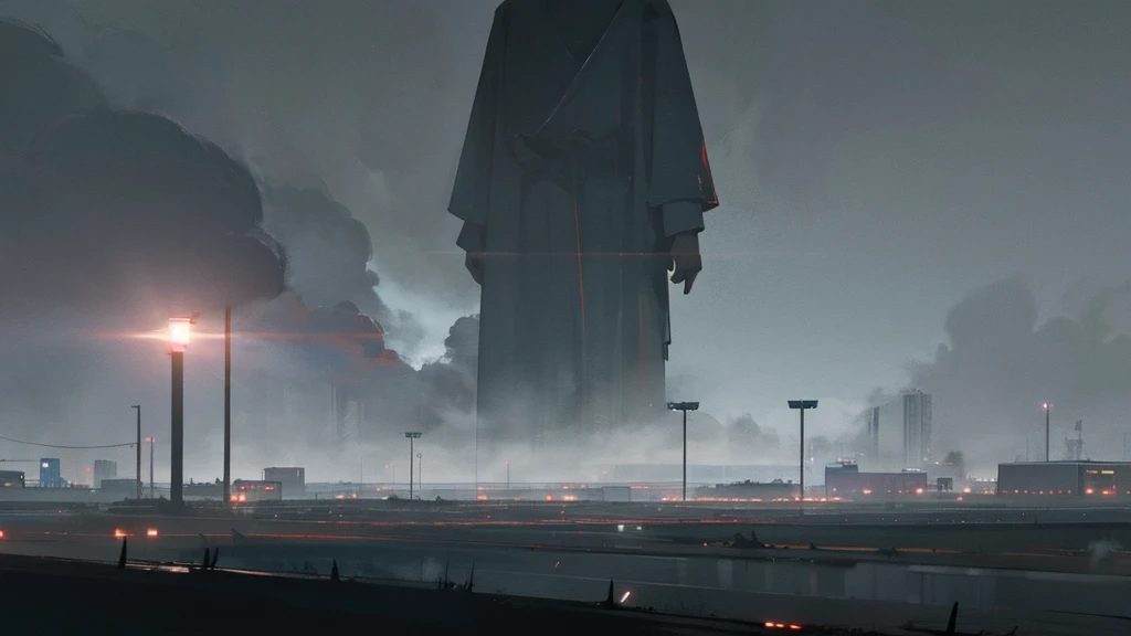 16 : 9, movie scene, dark color, enhance, high quality, misty atmopshare