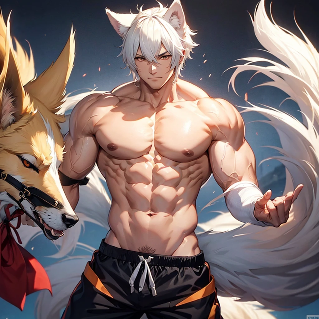 Kitsune muscle boy