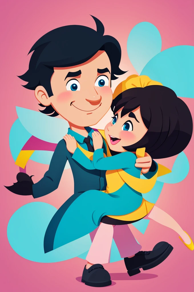 Create a background cartoon style indean