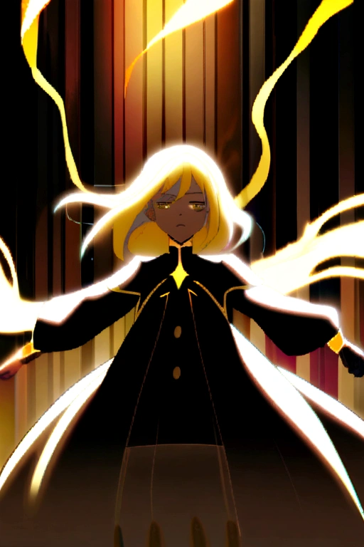 2D girl with long yellow hair
