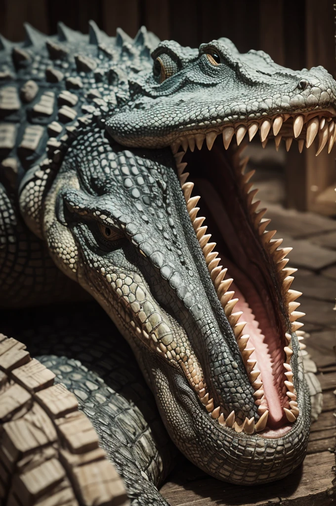 Bearded alligator