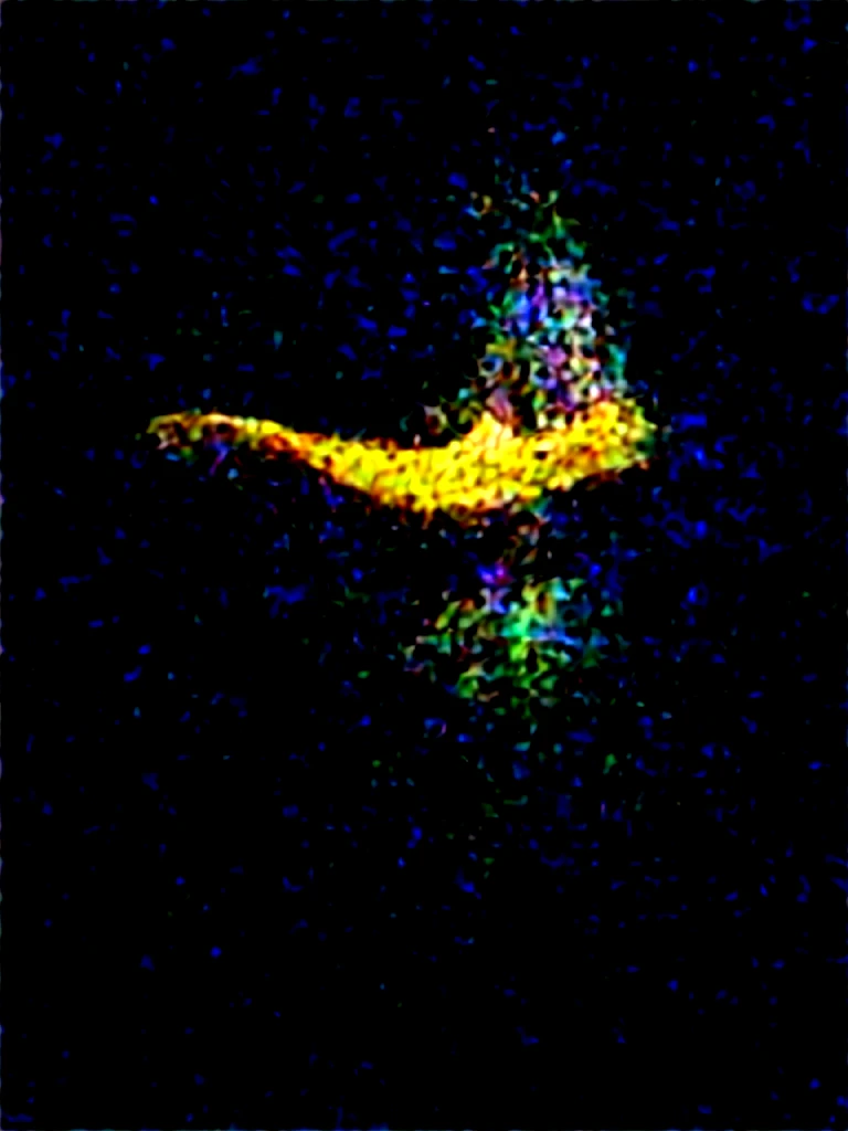 A cartoon duck with yellow feathers, a long beak, and a silly personality, daffy duck, cartoon style, bright colors, whimsical, dynamic pose, detailed facial features, (best quality,4k,8k,highres,masterpiece:1.2),ultra-detailed,(realistic,photorealistic,photo-realistic:1.37),vibrant colors,dynamic lighting,3d render,highly detailed