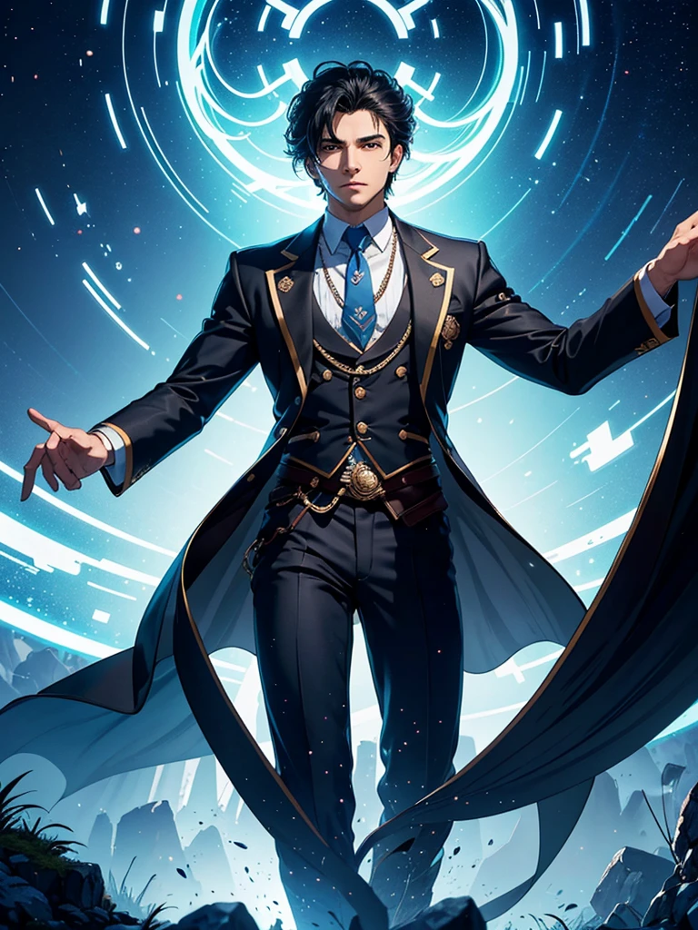 NEX Gênesis is a man of vision, Determined to redefine the future with innovation and courage. He personifies the rebirth of ideas and the breaking of paradigms, bringing a freshness of creativity to everything it touches. With an analytical mind and a resilient heart, he leads with purpose, inspiring those around you to reach new heights. Your charisma is magnetic, and its presence, Stately. He is a pioneer, forging paths where there were none before, Always with your eyes on the horizon of infinite possibilities.