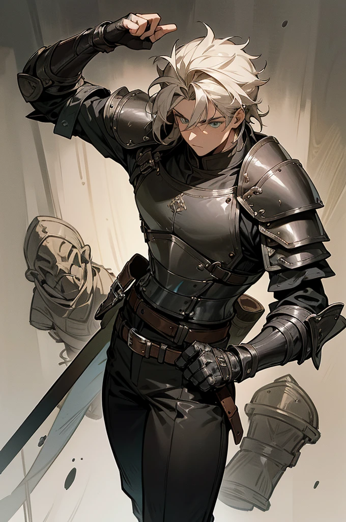 Wandering Knight:
Wool or Thick Fabric Pants for Durability
Long-Sleeved Shirt with Leather Details on Forearms
Leather Chest Plate or Lightweight Armor for Chest Protection
Leather Gloves with Finger Knuckle Guards
High Leather Boots with Plates for Additional Protection
Overview:
This ensemble embodies the attire of a wandering knight, emphasizing practicality and protection. The wool or thick fabric pants provide durability, while the long-sleeved shirt with leather details on the forearms adds a touch of rugged style. A leather chest plate or lightweight armor protects the chest, and leather gloves with finger knuckle guards offer hand protection during combat. Completing the look, high leather boots with plates provide additional protection, ensuring readiness for adventures on the road.