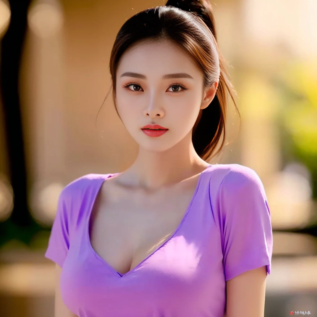 Close-up of woman in purple shirt posing for photo, beautiful Asia girl, Purple Shirt, beautiful Asia woman, Asia girl, Chinese girl, Asia woman, an Asia woman, Asia women, Chinese woman, beautiful female model, Asia beautiful face, Asia, beautiful female model, Gorgeous Chinese model, beautiful south korean women, Tomorrow, Tran.