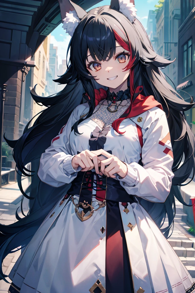 Concept Art、masterpiece、smile、Upper Body、high resolution、Grin