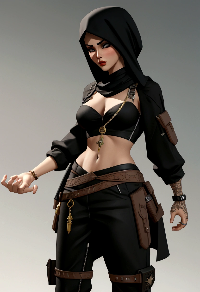 toon arabian thug, daz3d