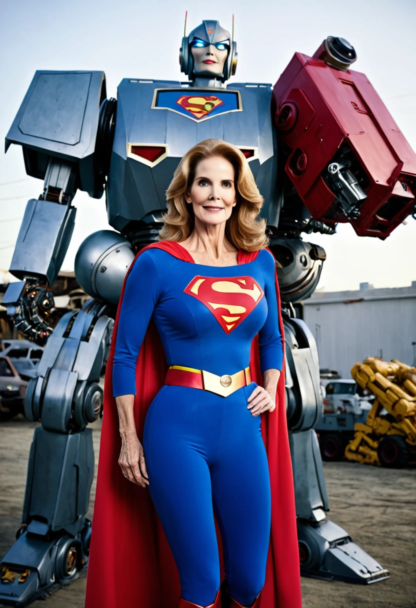 Julie Hagerty Supergirl x giant robot