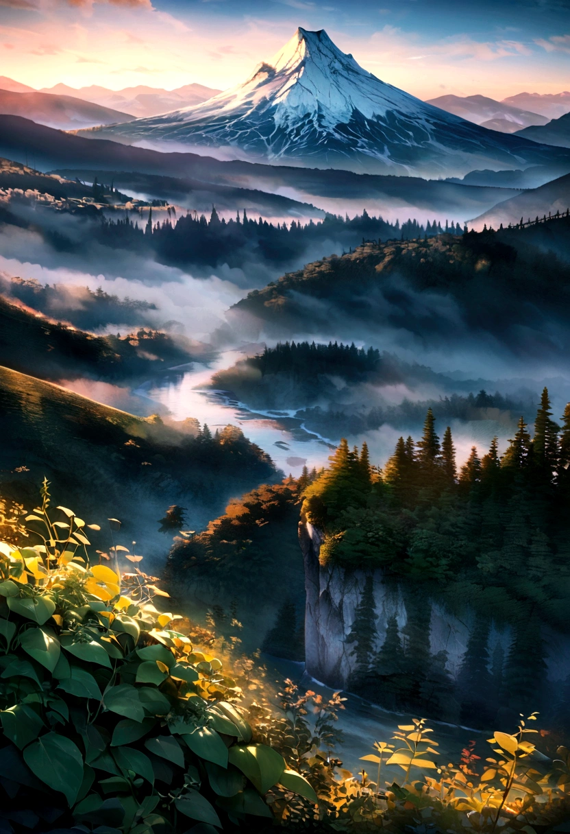 Masterpiece, best quality, high quality, extremely detailed CG 8k wallpaper unit, charming dream scene of dream forest, imposing trees, hidden fairy gorge, creating a mysterious and charming feel, artstation, digital illustration, complex, trend, pastel colors, oil painting, award-winning photography, bokeh, depth of field, HDR, bloom, chromatic aberration, realism, very detailed, artstation trend, CGsociety trend, complex, high detail, dramatic, dark art, clouds, moonlight,