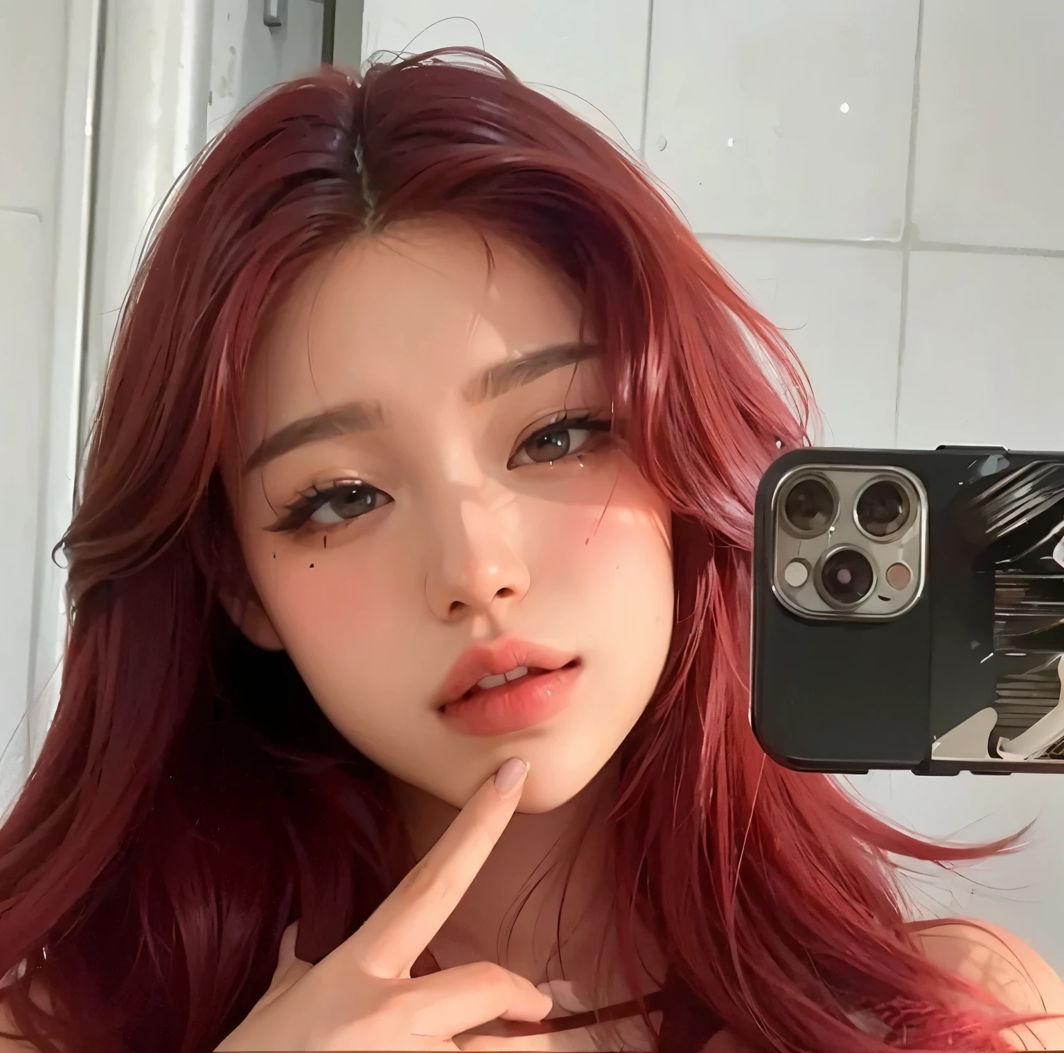 Red hair beautiful and sexy girl