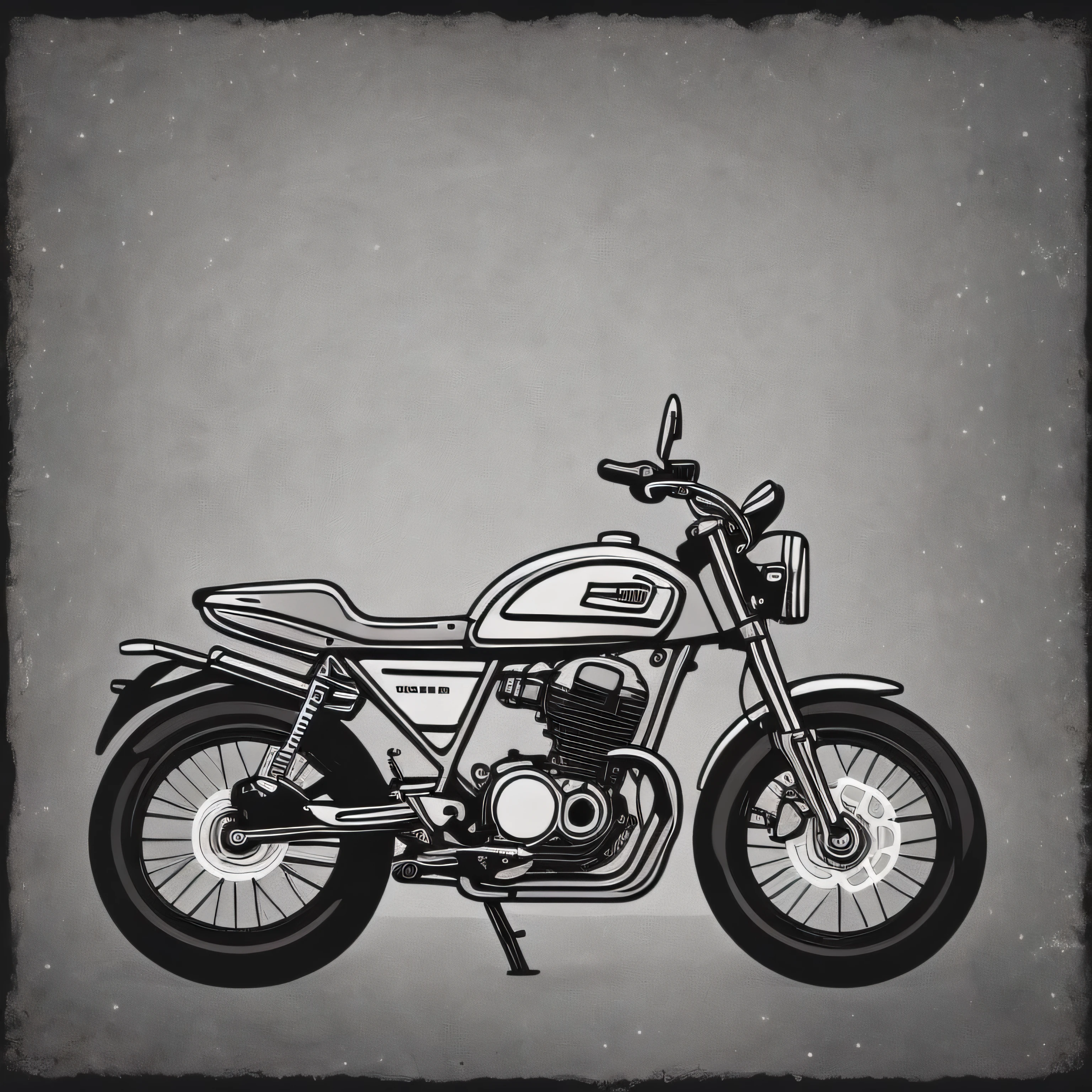 white background,monochrome,bike,
