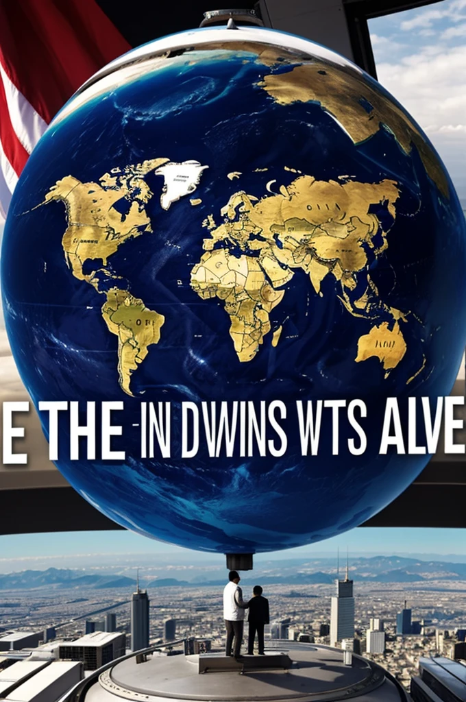 The world and it says politics above