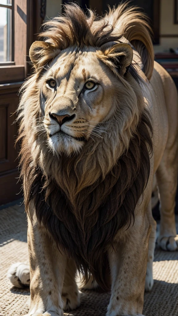 Image of Daniel in the Lions' Den. Daniel is a man mentioned in the holy bible