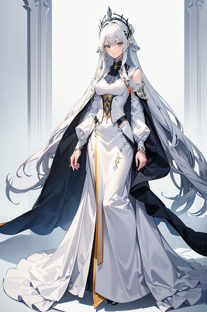 Night scene,(White Hair Girl:1.5),((masterpiece))、(detailed:1.4)(Close-up)、angle from above、(Backlight)(A fantastic atmosphere、Ancient Capital、Fantastic beauty images,One Woman、White Dust、Light Danceysterious atmosphere、Suspended particles), (Black Dress、long dress with sleeves、Dancing Girl、Put your hand to your mouth)、(Gray hair that changes with light、Long, lustrous white hair、white hair fluttering in the wind、Beautiful bangs:1.3)、(Beautiful white and shining skin、Cheek gloss highlight、Sexy and very beautiful and adorable face、The most beautiful face in the world、Big, sparkling blue eyes)、(A cute 25 year old girl、Ample breasts、Great cleavage small waist、delicate shoulders、Perfect figure) Look here、Laugh mischievously