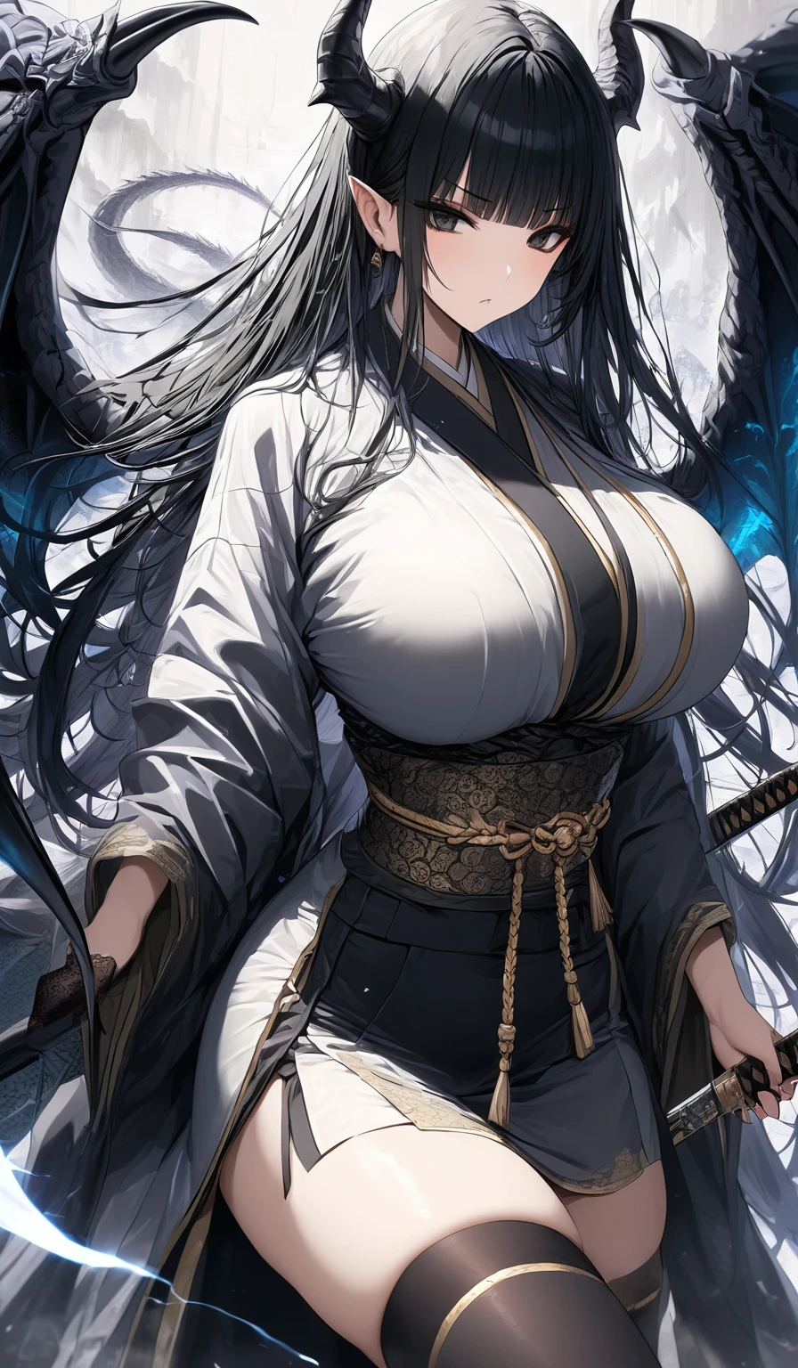 a young japanese girl, demon, demonic wings, abandoned church, full body view, low angle shot, (best quality,4k,8k,highres,masterpiece:1.2),ultra-detailed,(realistic,photorealistic,photo-realistic:1.37),detailed facial features, beautiful intricate eyes, long eyelashes, sharp focus, cinematic lighting, dramatic shadows, moody atmosphere, dark fantasy, gothic, muted color palette, dramatic lighting