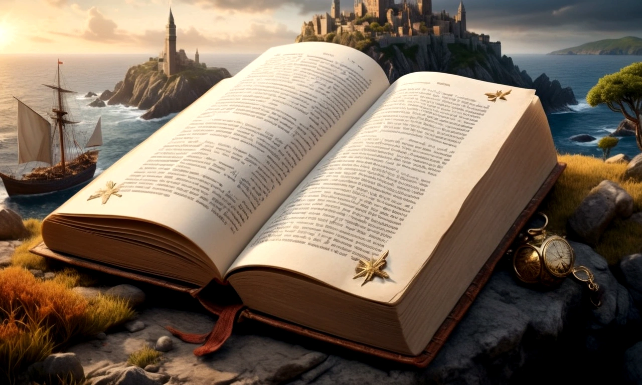 A book full of history and adventures.