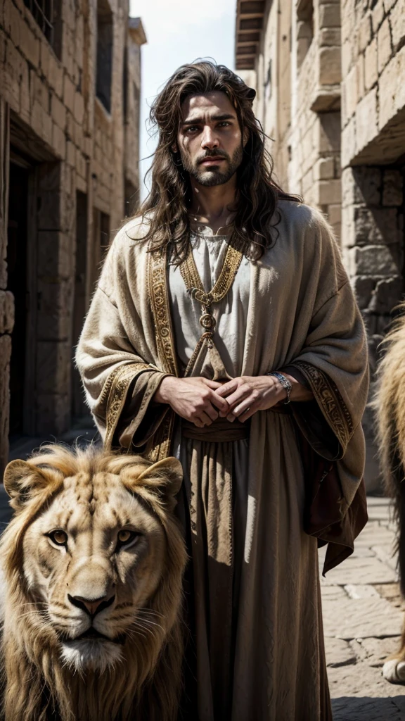 act of King Darius Concerned:Description: "anguished, King Darius spends the night awake, worried about Daniel's fate."
