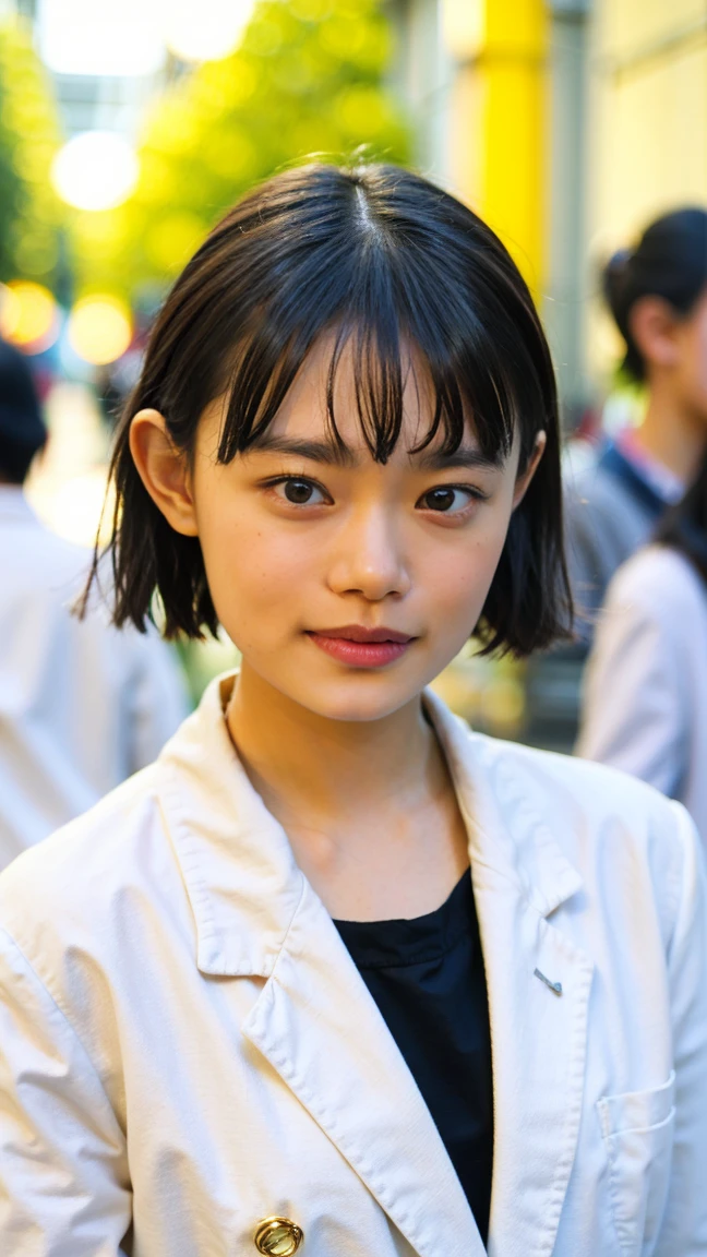 (8k、RAW Photos、highest quality、masterpiece:1.2)、(Realistic、Realistic)、1 Japanese girl、(((25 Years Old)))、(Short hair)、((Black Hair))、((Naked))、((Petite Woman))、skeletally correct