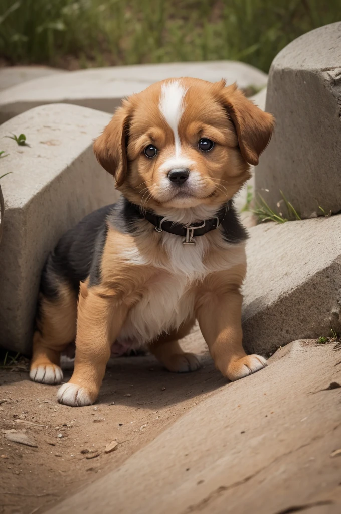 brave puppy