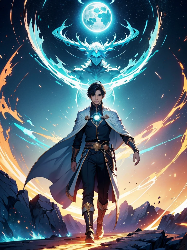 NEX Gênesis is a man of vision, Determined to redefine the future with innovation and courage. He personifies the rebirth of ideas and the breaking of paradigms, bringing a freshness of creativity to everything it touches. With an analytical mind and a resilient heart, he leads with purpose, inspiring those around you to reach new heights. Your charisma is magnetic, and its presence, Stately. He is a pioneer, forging paths where there were none before, Always with your eyes on the horizon of infinite possibilities.