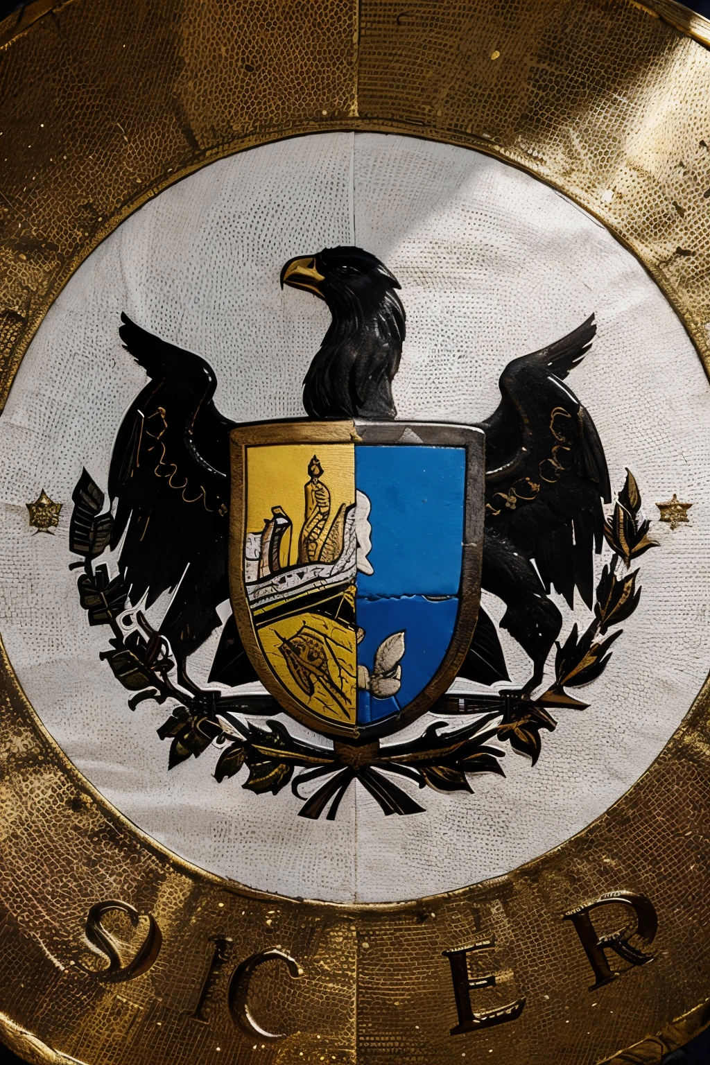 New shield for Colombia, taking into account aspects related to the country and having a motto