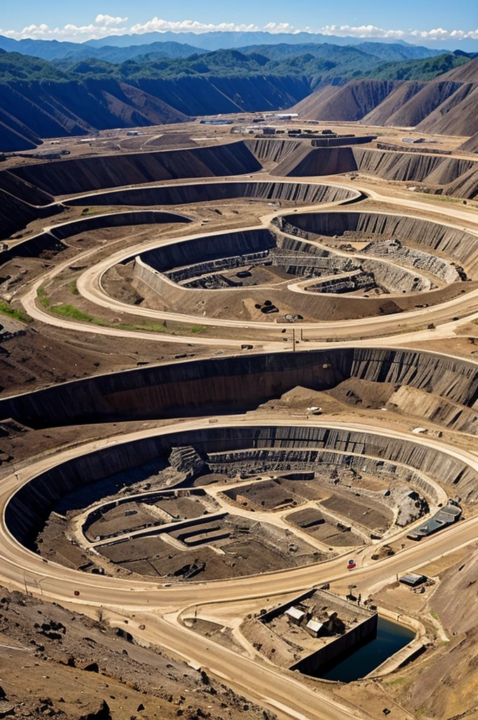 Exploitation of illegal mines in Latin America