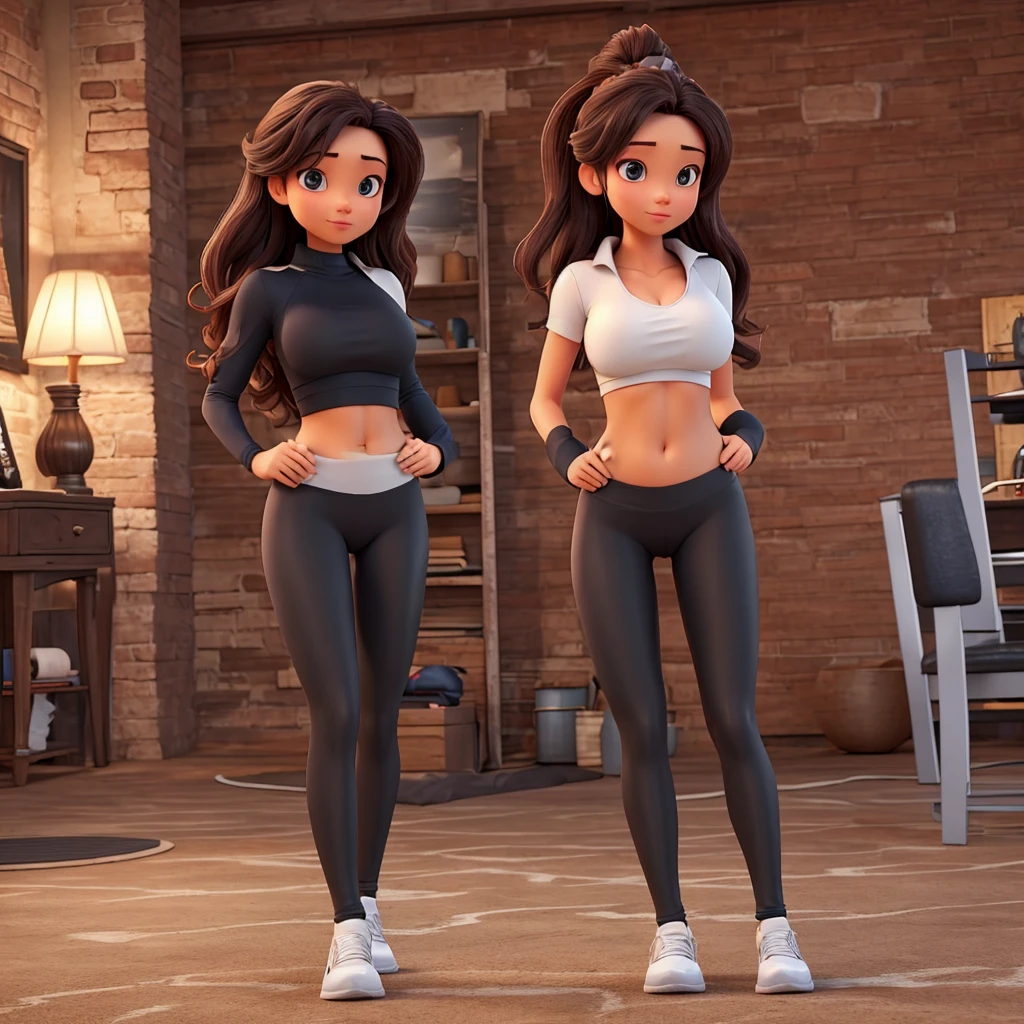  sexy in tight leggings 