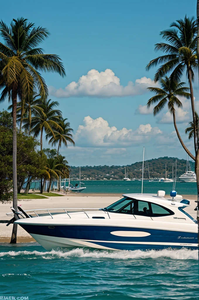 Tiburon cartoon style 