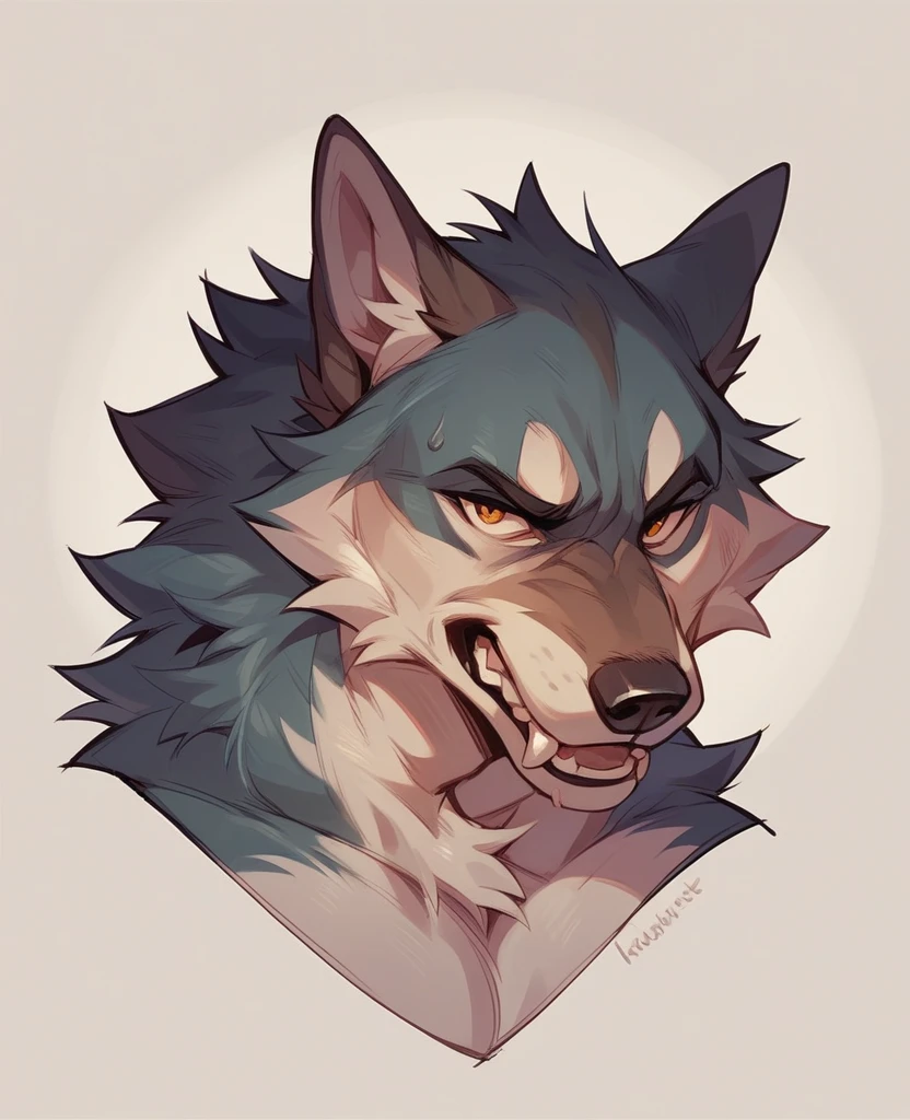 wolf in the night