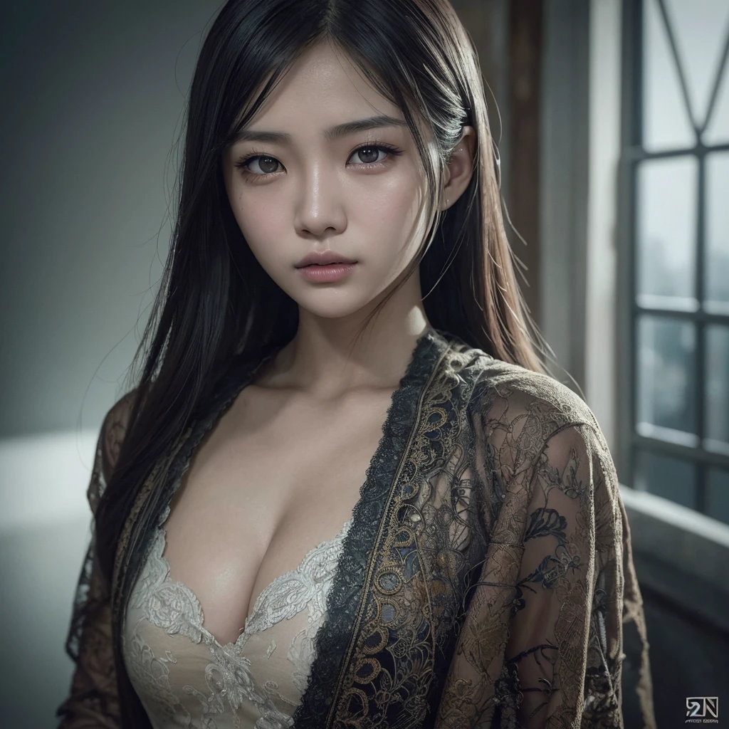 a 20 year old southeast asian girl, detailed face, beautiful detailed eyes, long eyelashes, extremely detailed skin, assassin, cold expression, covert infiltrator, intricate details, cinematic lighting, dramatic shadows, moody atmosphere, muted color palette, photorealistic, masterpiece, highly detailed, 8k, hyperrealistic