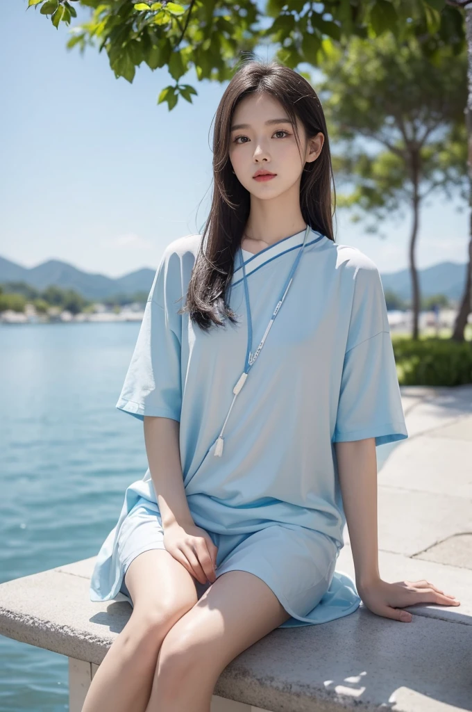 Summer clothing color matching can be relaxed and lively，Also take into account the heat of the season and the need for outdoor activities。Here are some clothing color matching formulas suitable for summer：Cool blue：
Primary Color：sky blue、Lake blue color：White、Light grey features：Refreshing and peaceful，Perfect for hot summer days。