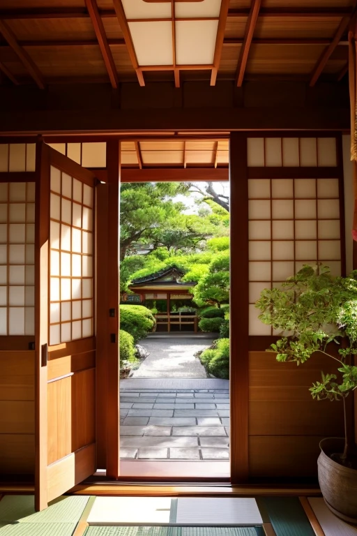 Japanese-style house、entrance