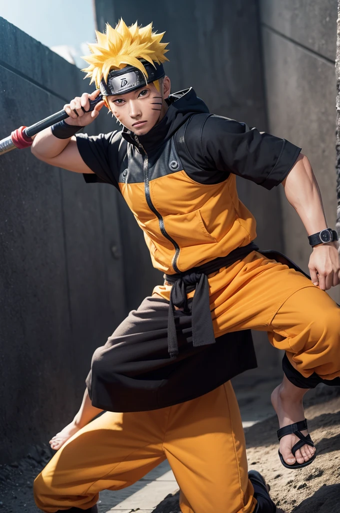 Naruto with batle
